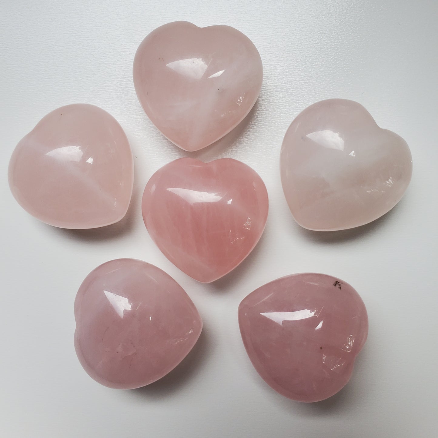 Rose Quartz Heart