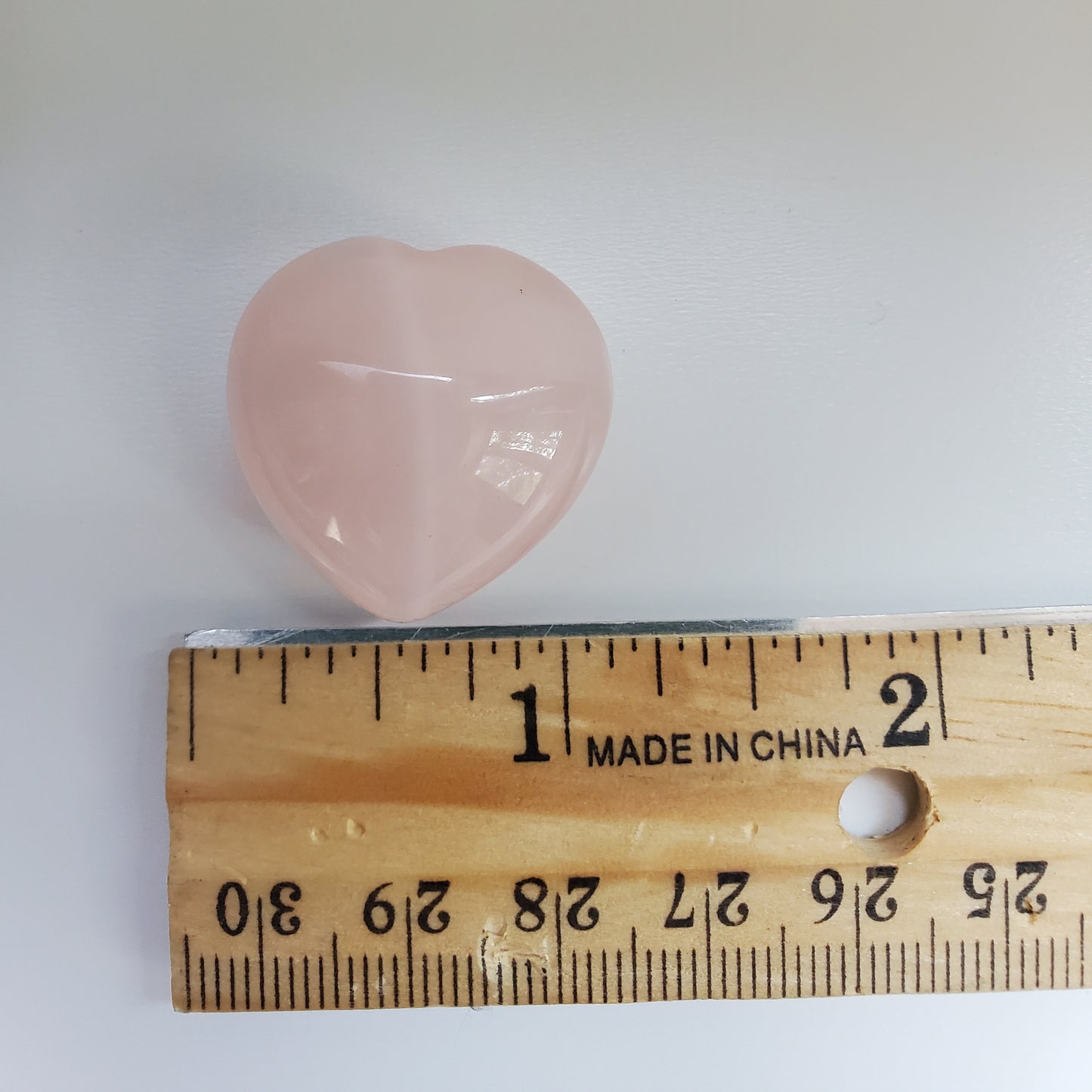 Rose Quartz Heart