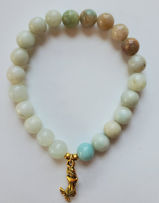 Amazonite Mermaid Bracelet