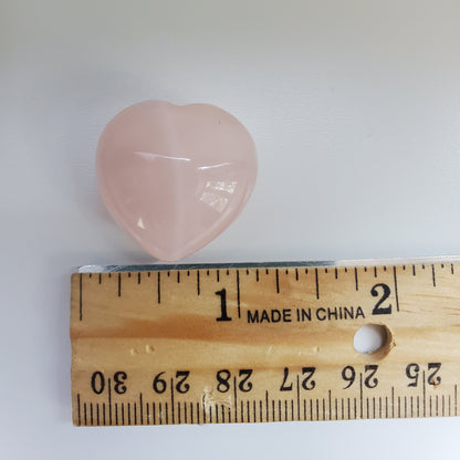 Rose Quartz Heart