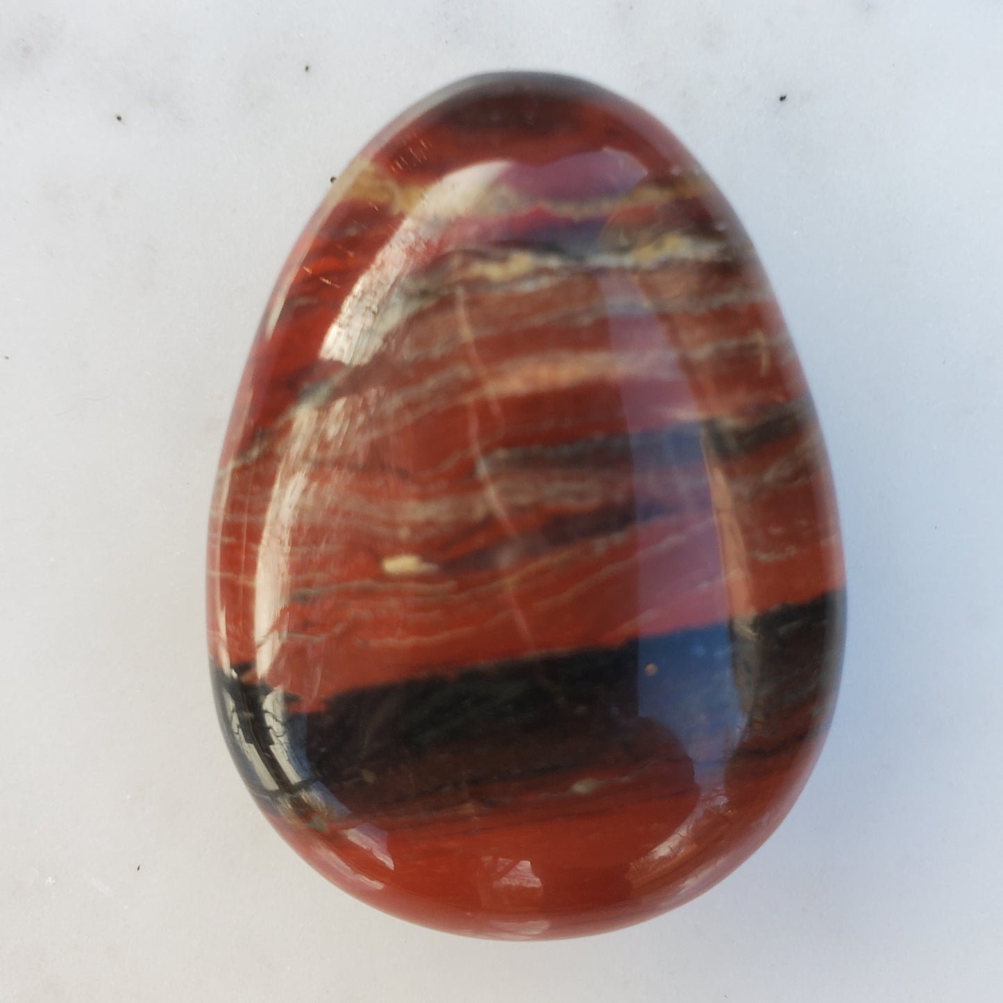 Red Jasper Pocket Stone